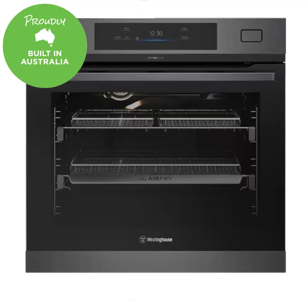 Westinghouse Wvep6918Dd 60Cm Multi-Function 19 Pyrolytic Oven With Roast + Steam Dark Stainless