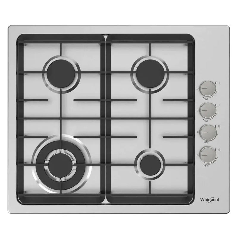 Whirlpool Akc640Ixoc 60Cm 4 Burner Gas Cooktop In S/Steel