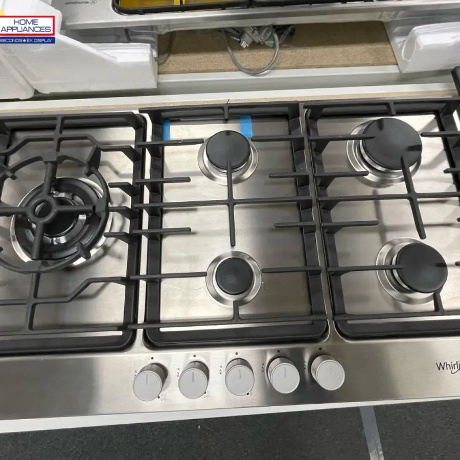 Whirlpool Akc950Cixoc 86Cm 5 Burner Gas Cooktop In S/Steel