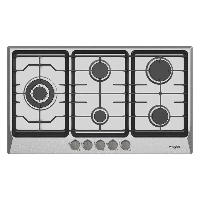 Whirlpool Akc950Cixoc 86Cm 5 Burner Gas Cooktop In S/Steel