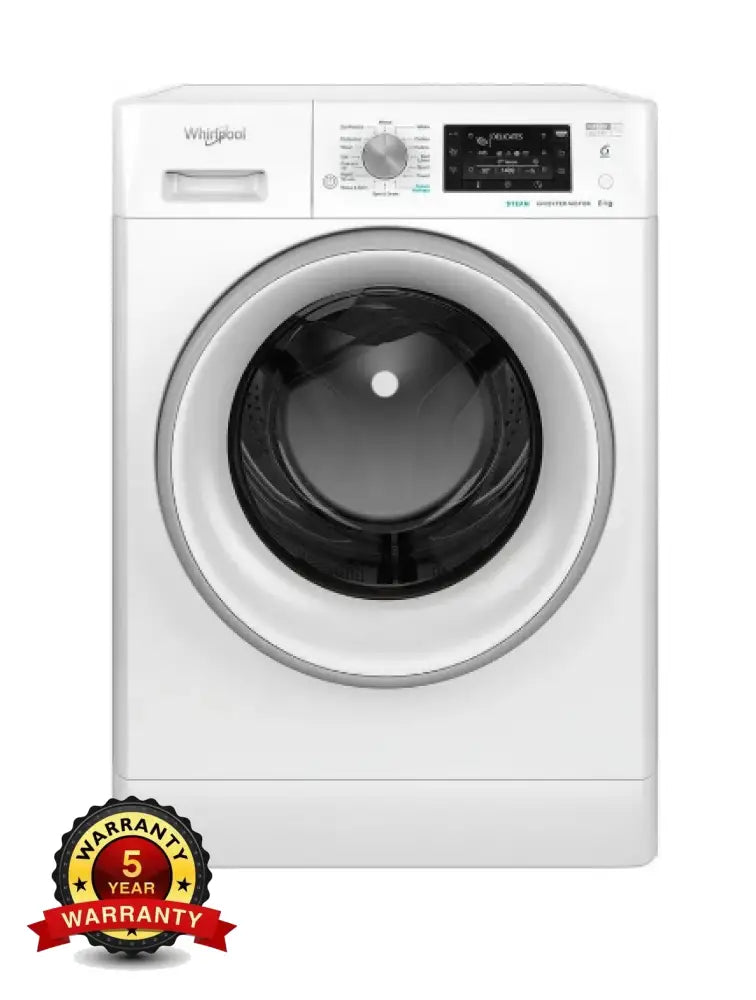 Whirlpool Fdlr80250 Freshcare + 8Kg Front Load Washing Machine