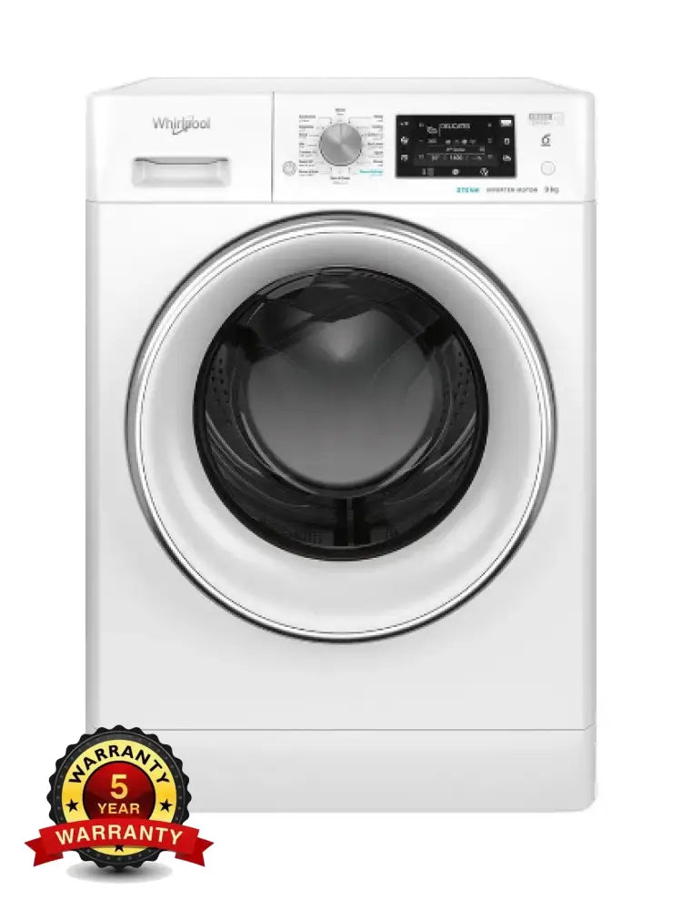 Whirlpool Fdlr90250 Freshcare + 9Kg Front Load Washing Machine