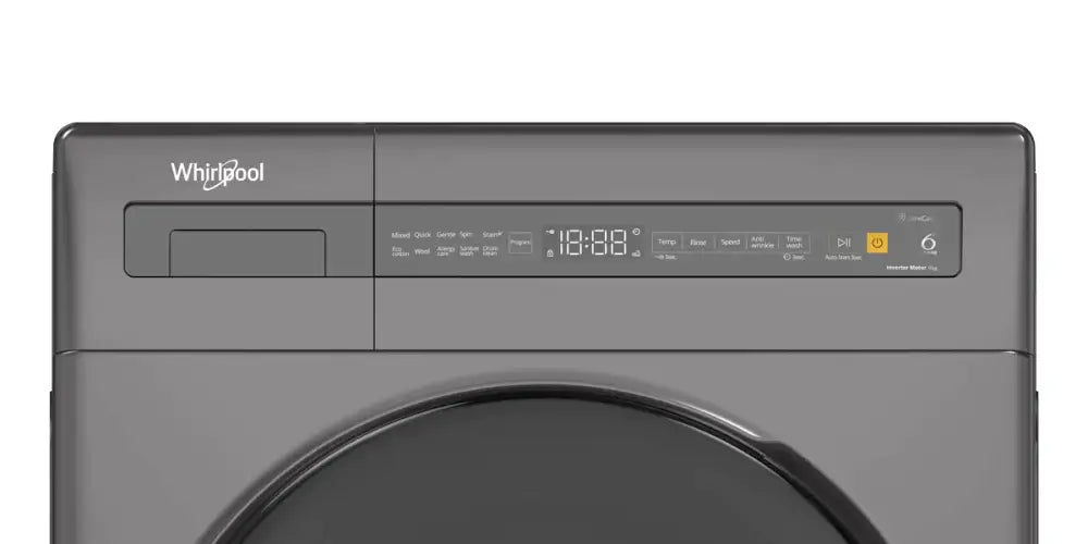 Whirlpool Fweb9002Ig 9Kg Front Load Washer In Dark Grey Washing Machine