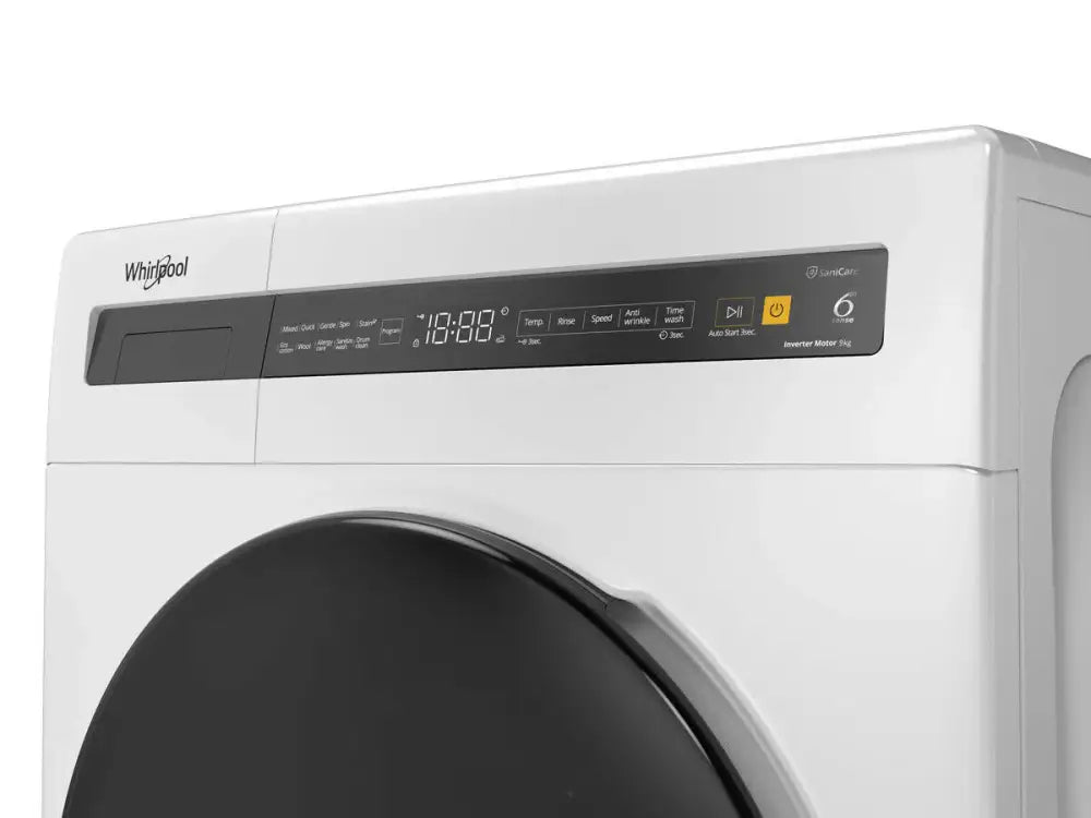 Whirlpool Fweb9002Iw Essentials 9Kg Front Load Washing Machine White