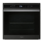 Whirlpool W60Mpbsoc 60Cm 6Th Sense Pyrolytic Built-In Oven In Black Stainless Steel