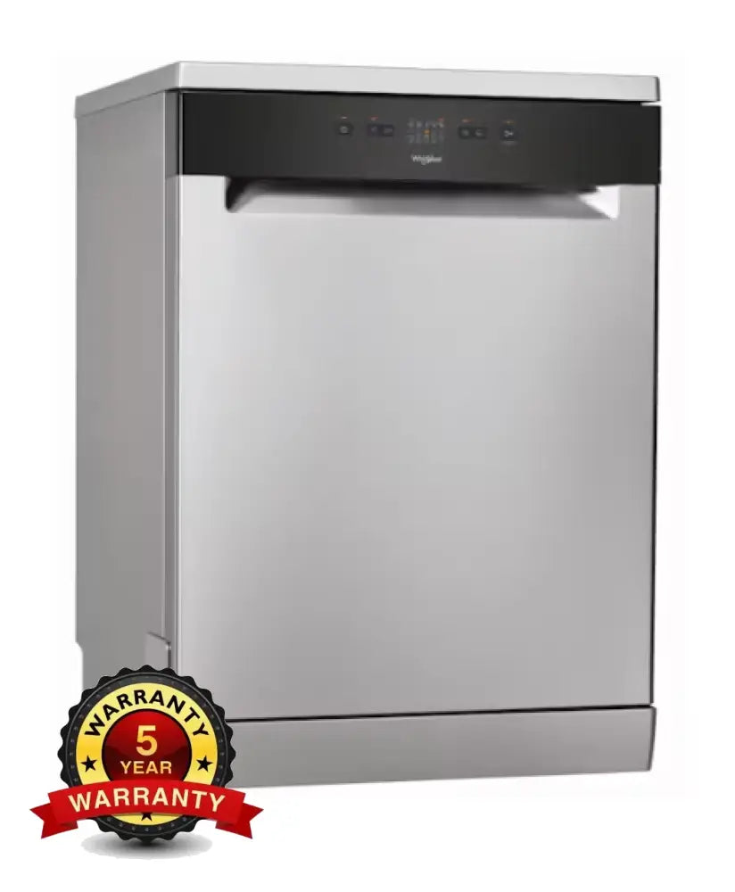 Whirlpool Wfe2B19Xaus 60Cm 14 Place Setting Freestanding Stainless Steel Dishwasher