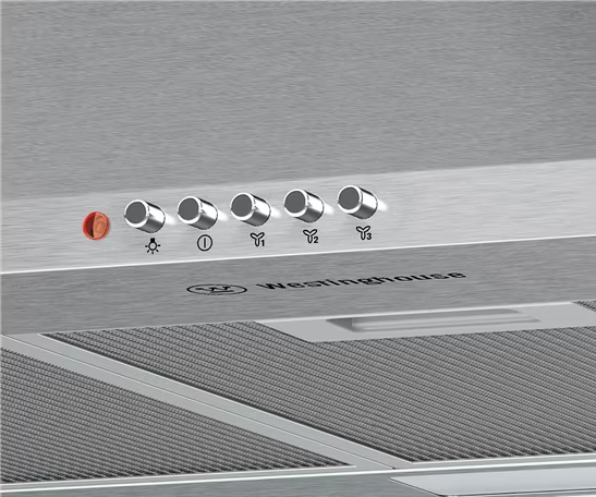 Westinghouse WRC904SC 90cm Canopy Rangehood Stainless Steel