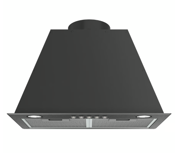 Westinghouse WRI514BB 50cm integrated rangehood, dark stainless steel
